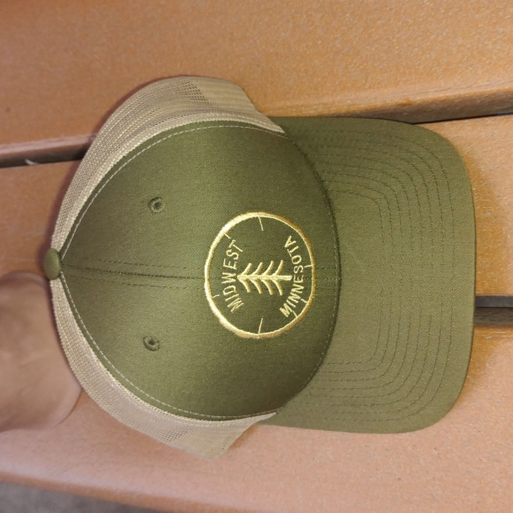 Midwest Minnesota Embroidered Logo Snapback Cap Hat OSFA